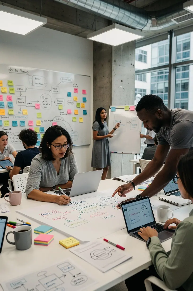 Analyzing root causes of workflow inefficiencies graphic